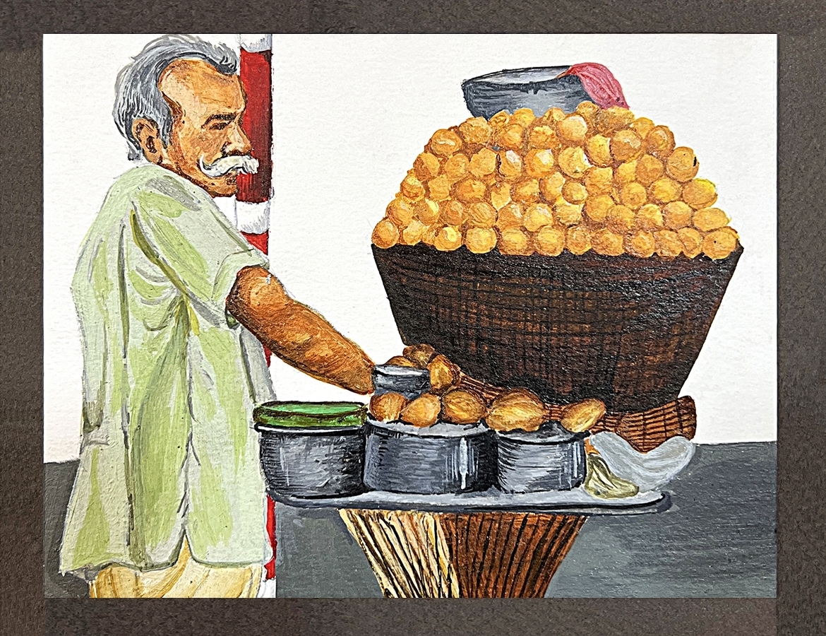 Pani Puri On Plate: Over 23 Royalty-Free Licensable Stock Vectors & Vector  Art | Shutterstock